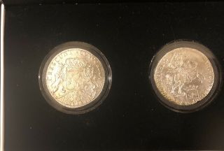 Sunken Treasure Silver Ducaton Two Coin Set 1733 & 1734 East India Vliegenthart 2