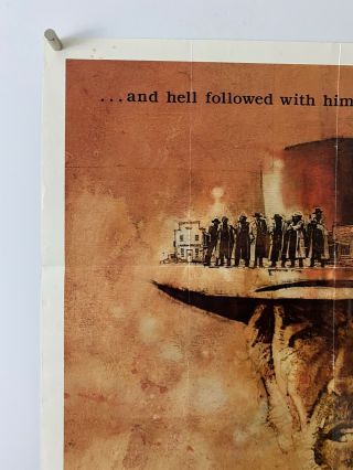 PALE RIDER Movie Poster (Good, ) One Sheet 1985 Cowboy Western 1340 2