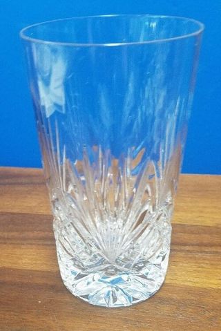 Rogaska Crystal Richmond Pattern Highball Glass - 5 - 1/4 "