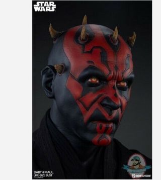 Darth Maul Life - Size Bust By Sideshow Collectibles 400313