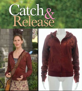 Catch And Release – Gray’s (jennifer Garner) Hoodie Screen Worn W/coa