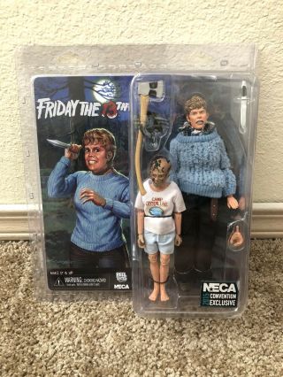 Sdcc 2015 Neca Exclusive Friday The 13th Pamela Voorhees Figure Young Jason