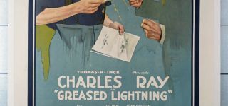U.  S.  MOVIE POSTER FOR GREASED LIGHTNING (1919) 2