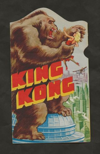 1933 King Kong Herald Fay Wray Rko Horror