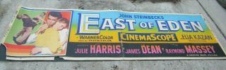 JAMES DEAN 1955 EAST OF EDEN / WARNER BROS.  Studio Issued BANNER POSTER 2