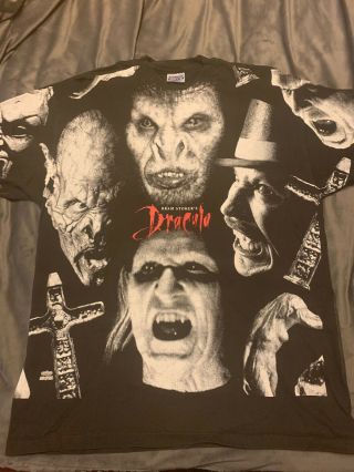 Bram Stokers Dracula 1992 Promo Shirt Xl Extra Large Vintage