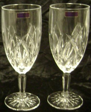 4 - 8.  5 " Waterford Crystal Marquis Brookside Ice Tea Water Goblet 12 Availible