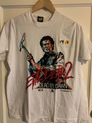 Evil Dead 2 (dead By Dawn) Large Tee 1987 Raised Print