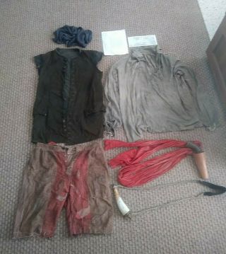 Screen Prop Pirate Outfit / Costume 2 From The 1995 Movie Cutthroat Island