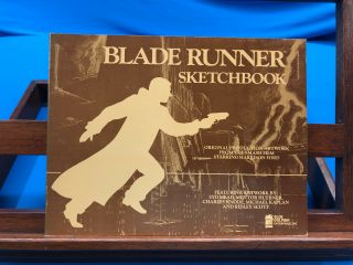 Blade Runner Sketchbook,  1982,  1st Edition,  Blue Dolphin Enterprises