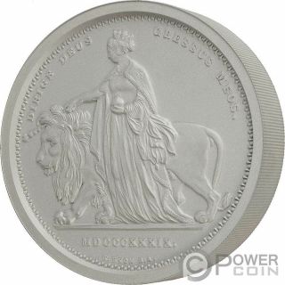Una And The Lion 1 Kg Kilo Silver Coin 100£ Pounds Alderney 2019