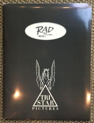 Rad (1986) Press Kit,  BMX Racing Movie - Bill Allen 3
