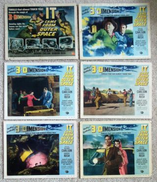 It Came From Outer Space 1953 Set Of 6lc 