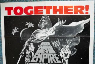 Star Wars Trilogy 1985 Australian cinema one sheet movie poster rare 2