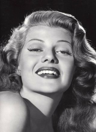 Rita Hayworth 11x14 Vintage Photo By Coburn