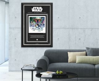 Star Wars: Episode V The Empire Strikes Back Cast Facsimile Signed Museum Frame 2