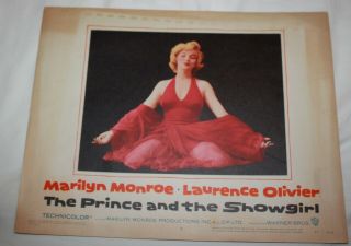 Marilyn Monroe Lobby Card The Prince & The Showgirl 1957 8 The Best Marilyn