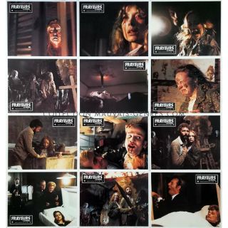 The City Of The Living Dead Lobby Cards X12 - 9x12 In.  - 1980 - Lucio F