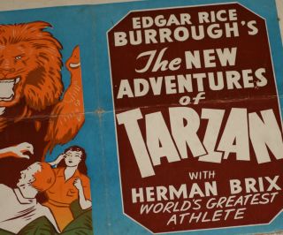 1935 Adventures of Tarzan w/ Herman Brix,  World ' s Greatest Athlete Orig Sign 2