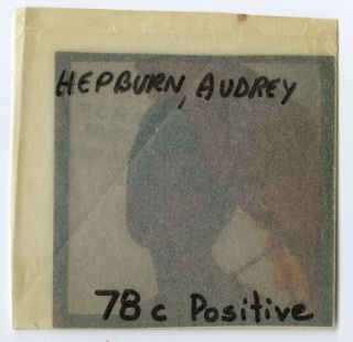 Audrey Hepburn 1966 120 Film Color Positive How to Steal a Million 3