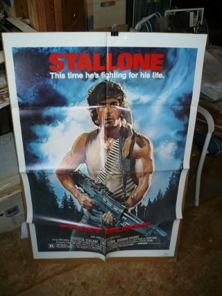 First Blood,  Nr Orig 1 - Sh / Movie Poster [sylvester Stallone] - 1982
