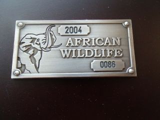 2004 African Wildlife Somalia Elephant Set 3.  75 Ounce Silver 4 Coins