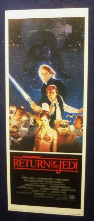 Return Of The Jedi Rolled 14x36 Style B Movie Poster Star Wars Insert