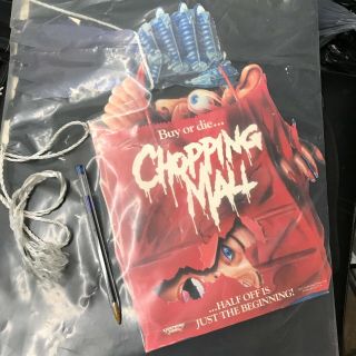 Chopping Mall Vhs Video Store Display Promo