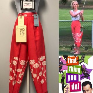 Charlize Theron’s Screen Worn Pedal Pushers From The Film “that Thing You Do”