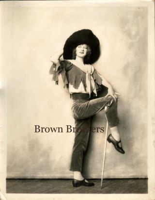 Vintage 1920s Ada May Ziegfeld Follies 11 X 14 Dbw Photo By Alfred Johnston