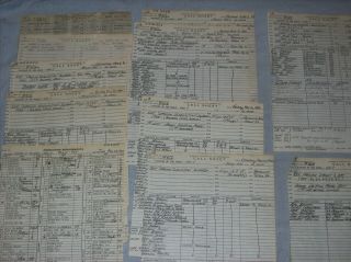Authentic 1980 Mel Brooks Movie History Of The World Production Call Sheets 2