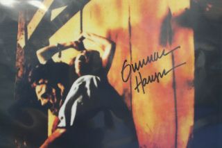 Texas Chainsaw Massacre Poster Autographed by Gunnar Hansen 24x34 JSA Certified 2