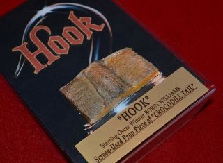 Robin Williams " Hook " Croc Prop Screen - Skin,  Premiere Props,  Dvd,  Frame
