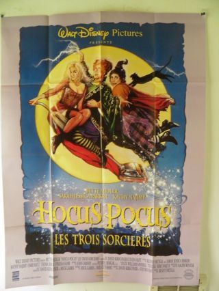 Hocus Pocus Large French Poster 47 By 63 Thora Birch Bette Midler 1994 Disney