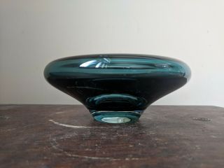 Marquis By Waterford Color Crystal Salsa Votive Candle Holder Blue Green 7 " X 3 "