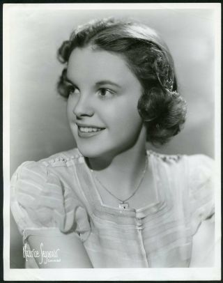 Judy Garland Vintage 1930s Portrait Photo By Maurice Seymour