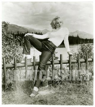 Marilyn Monroe River Of 1954 Gorgeous Vintage Photograph