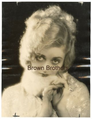 1925 Hollywood Constance Bennett Oversized Dbw Photo By Ruth Harriet Louise