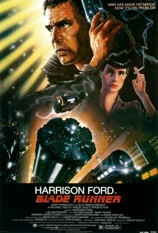 Blade Runner (1982) Alt One - Sheet Movie Poster 27x40 Rolled Ssa820007