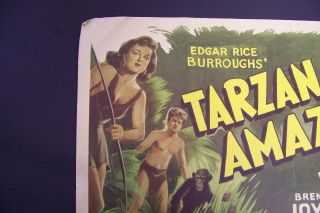 Tarzan and the Amazons Movie Poster 1945 2