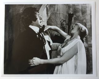 1970 The Vampire Lovers Black And White Movie Stills 8by10 Inches Lot14