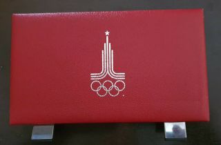 1980 Russia (USSR) Moscow Olympics Proof Platinum 5 - Coin Set 2