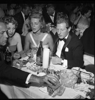 Humphrey Bogart Lauren Bacall Danny Kaye 2.  25 X 2.  25 Camera Negative