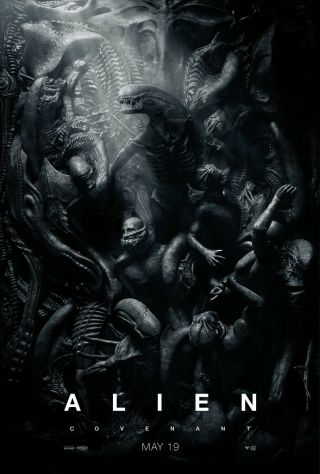 Alien Covenant 2017 Ds 2 Sided 4x6 