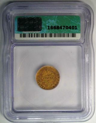 1857 - A France Napoleon III 5 Francs Gold Coin G5FR - ICG XF40 (EF40) - Rare Coin 3