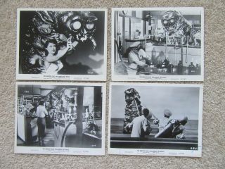 MONSTER THAT CHALLENGED THE WORLD 1957 SET OF 7BW MS 8X10 VG - EX 2