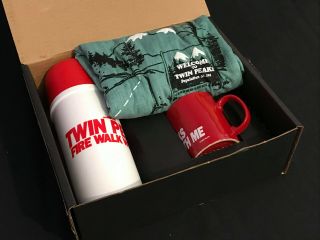 Twin Peaks Fire Walk With Me Memorabilia,  Shirt,  Coffee Cup,  Thermos