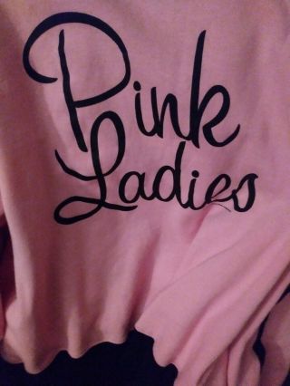 Pink Ladies Grease Xxl Jacket Sweatshirt Sweater Are You Too Pure To Be Pink