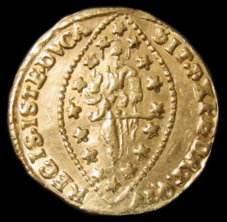 1789 - 1797 GOLD DUCAT ZECCHINO VENICE ITALY LAST DOGE LUDOVICO MANIN 2