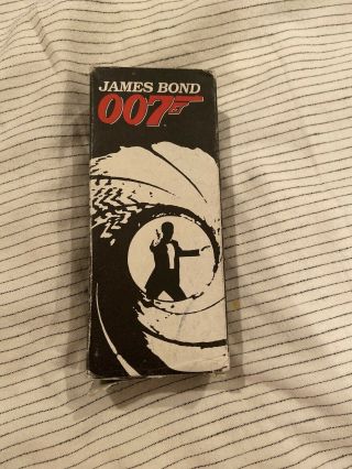 1990’s James Bond Fossil Watch.  Tin Case And Box 1,  686/10,  000